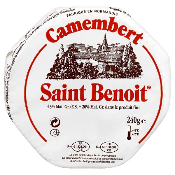 Saint Benoit Ser camembert 240 g