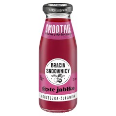 Bracia Sadownicy Mus gęste jabłko porzeczka żurawina 215 ml