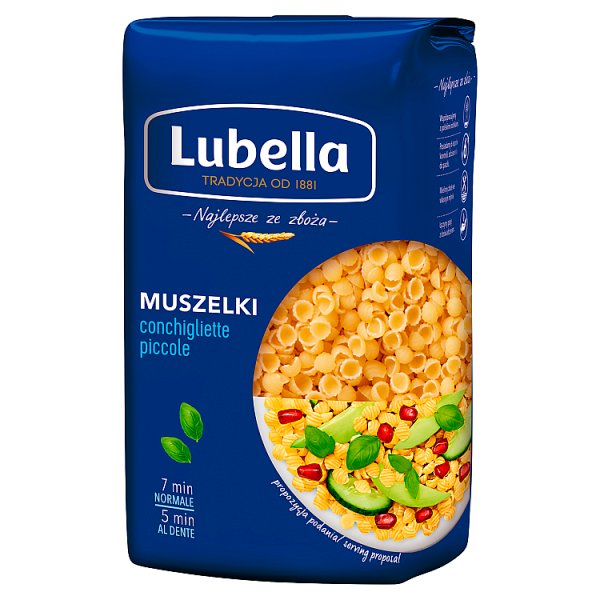 Lubella Makaron muszelki 400 g