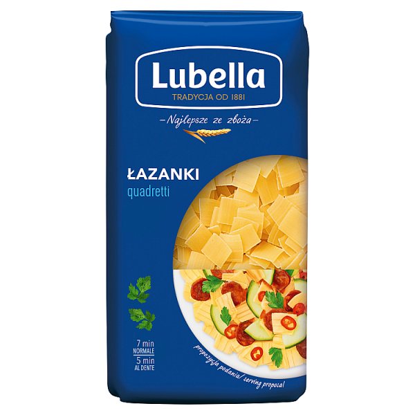 Lubella Makaron łazanki 400 g