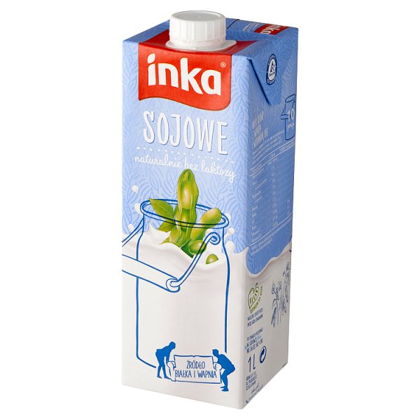 Inka Napój sojowy z wapniem i witaminami 1 l