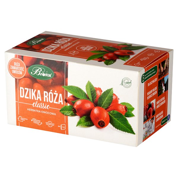 Bifix Classic Herbatka owocowa dzika róża 50 g (20 x 2,5 g)