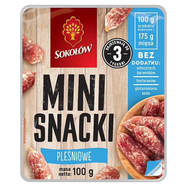 Sokołów Mini snacki pleśniowe 100 g