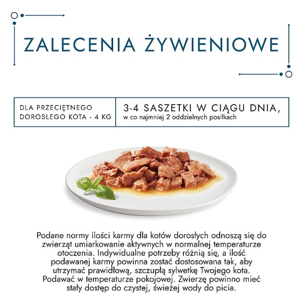 Gourmet Perle Karma dla kotów fileciki w smakowitym sosie 340 g (4 x 85 g)