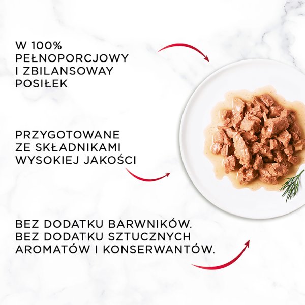 Gourmet Mon Petit Intense Karma dla kotów delikatne kawałki w pysznym sosie 6 x 50 g