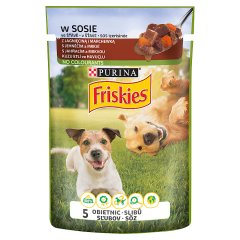 Friskies Karma dla psów z jagnięciną i marchewką 100 g