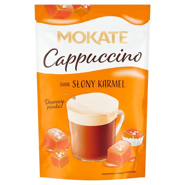 Mokate Cappuccino smak słony karmel 110 g