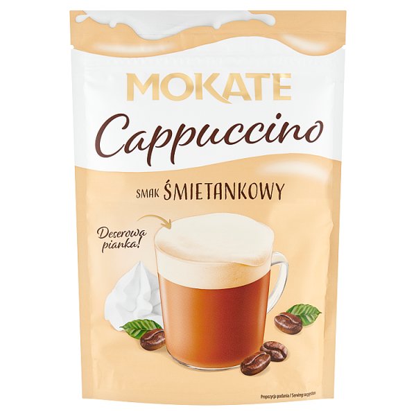 Mokate Cappuccino smak śmietankowy 110 g