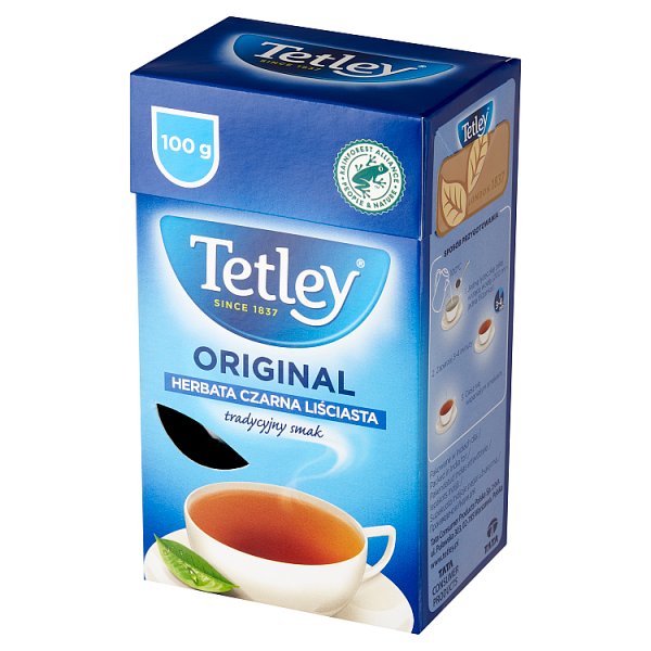 Tetley Original Herbata czarna liściasta 100 g