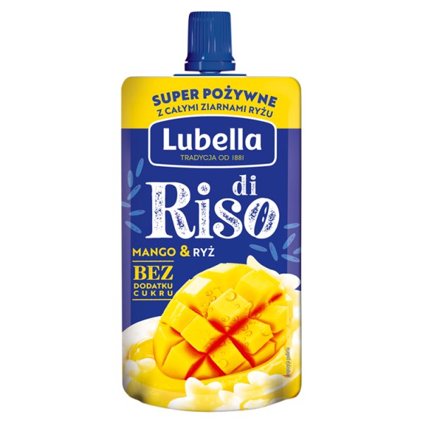 Lubella Di Riso Przekąska mango &amp; ryż 100 g