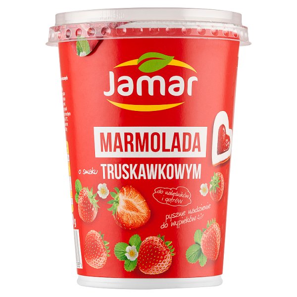 Jamar Marmolada o smaku truskawkowym 600 g