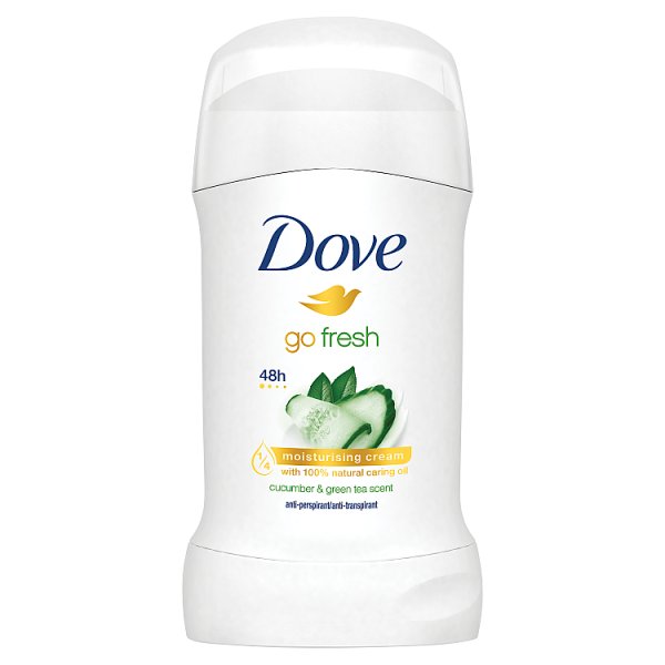 Dove Go Fresh Cucumber &amp; Green Tea Scent Antyperspirant w sztyfcie 40 ml