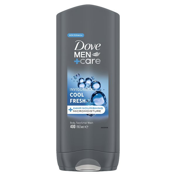 Dove Men+Care Cool Fresh Żel pod prysznic 3 w 1 400 ml