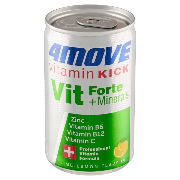 4Move Vitamin Kick Suplement diety niegazowany napój o smaku limonkowo-cytrynowym 150 ml