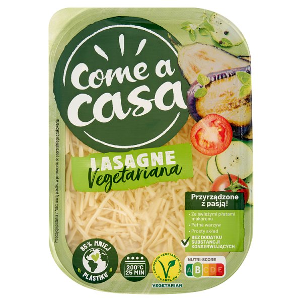 Come a Casa Lasagne Vegetariana 400 g