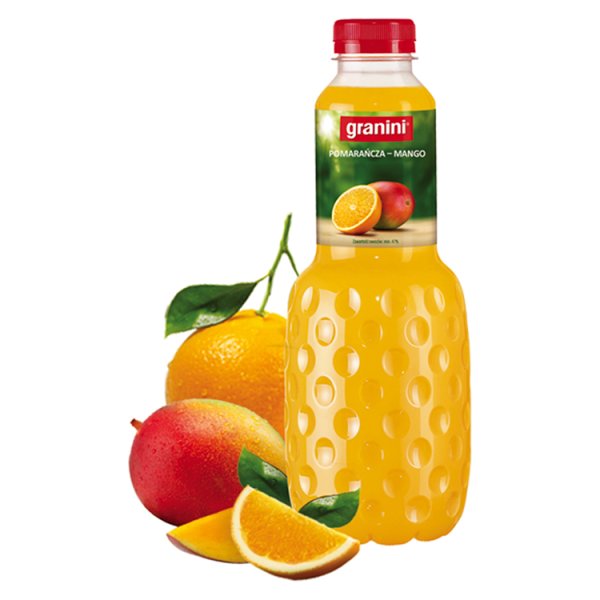 Granini Nektar pomarańcza-mango 1 l