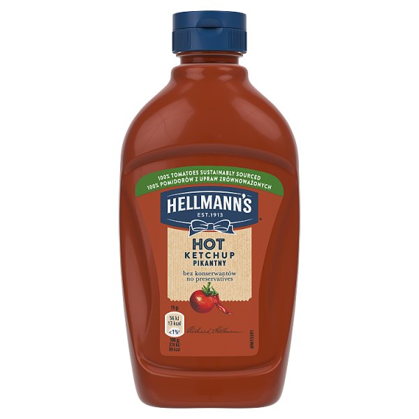 Hellmann&#039;s Ketchup pikantny 470 g