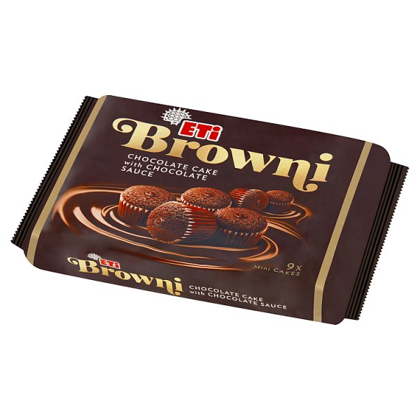 Eti Browni Babeczki z czekoladą i nadzieniem czekoladowym 180 g