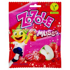 Zozole Musss Karmelki z nadzieniem musującym jabłko wiśnia truskawka 75 g