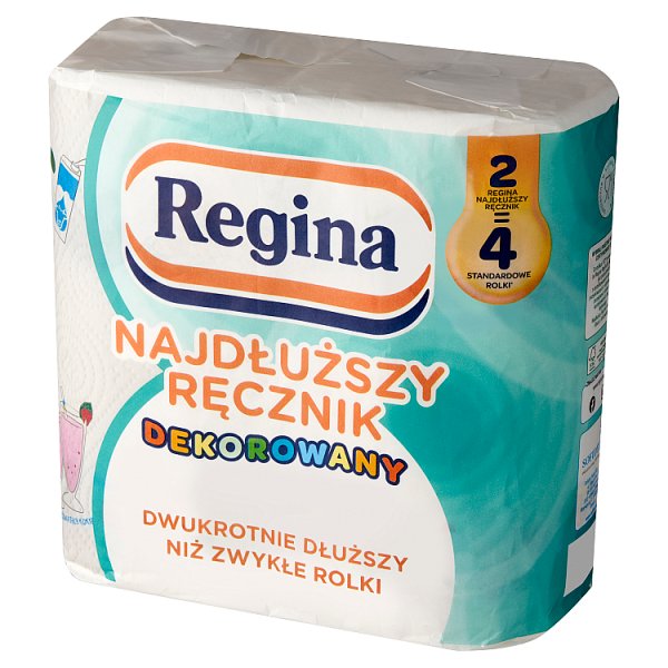 Regina Najdłuższy Ręcznik uniwersalny dekorowany 2 rolki