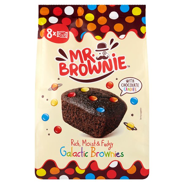 Mr. Brownie Galaktyczne ciasteczka z cukierkami czekoladowymi 200 g (8 sztuk)
