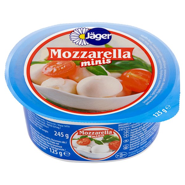 Jäger Ser Mozzarella minis 125 g