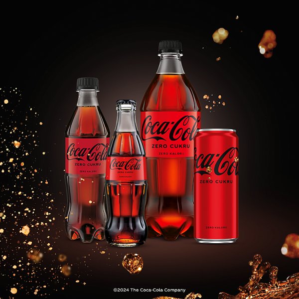 Coca-Cola zero Napój gazowany 2 x 1,5 l