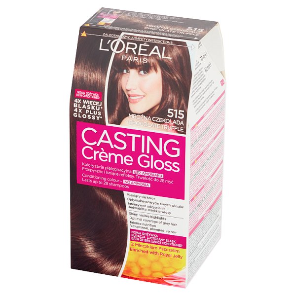 L&#039;Oreal Paris Casting Creme Gloss Farba do włosów 515 mroźna czekolada