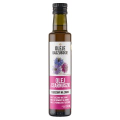 Oleje Kaszubskie Olej z czarnuszki tłoczony na zimno 250 ml