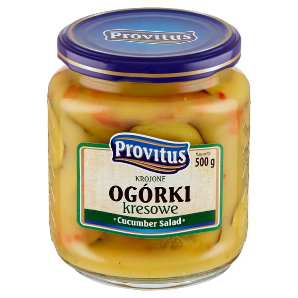 Provitus Ogórki kresowe krojone 500 g