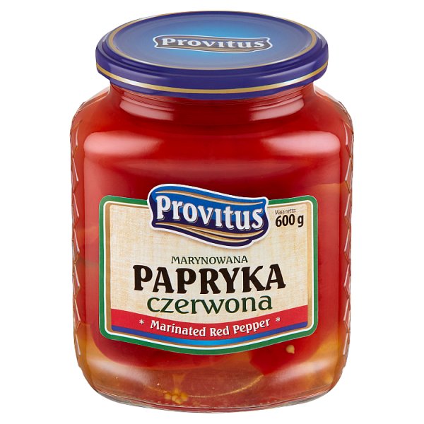 Provitus Marynowana papryka czerwona 600 g