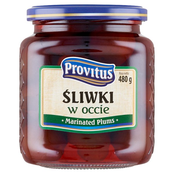 Provitus Śliwki w occie 480 g