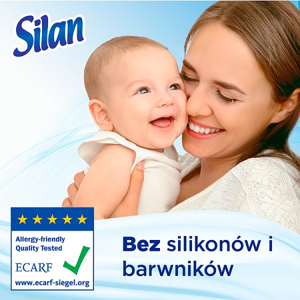 Silan Sensitive &amp; Baby Płyn do zmiękczania tkanin 1100 ml (50 prań)