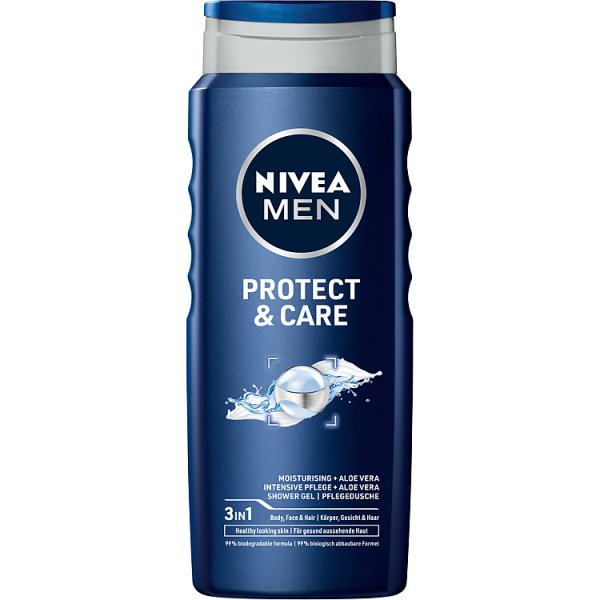 Nivea MEN Protect &amp; Care ŻEL POD Prysznic 500 ml