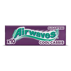 Airwaves Cool Cassis Bezcukrowa guma do żucia 14 g (10 sztuk)