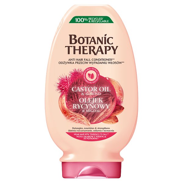 Garnier Botanic Therapy Odżywka przeciw wypadaniu włosów olejek rycynowy &amp; migdał 200 ml