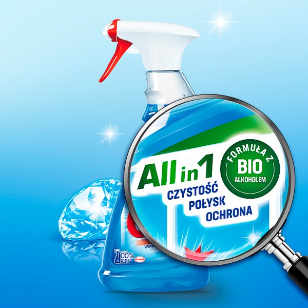 Clin Crystal Płyn do mycia powierzchni szklanych 500 ml