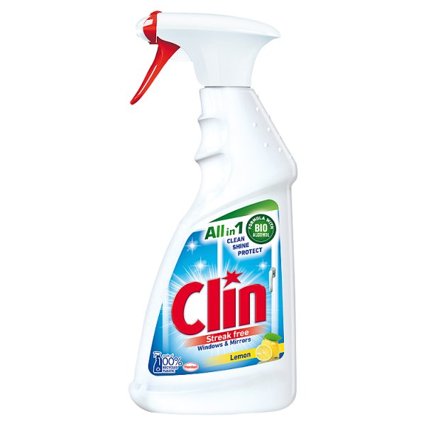 Clin Lemon Płyn do mycia powierzchni szklanych 500 ml