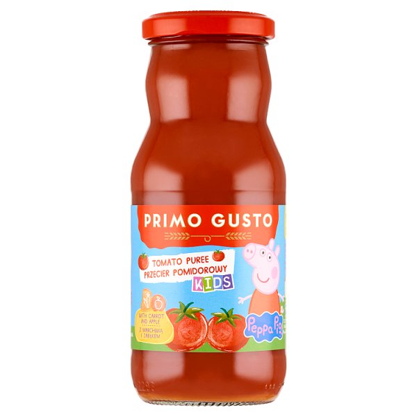 Primo Gusto Kids Przecier pomidorowy z marchwią i jabłkiem 350 g