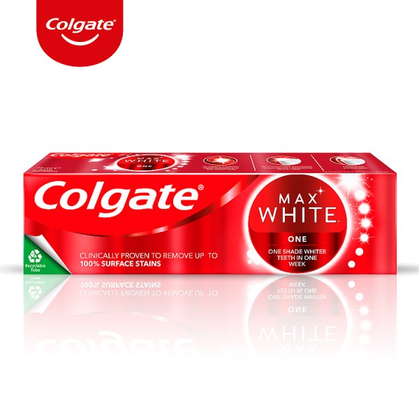 Colgate Max White One wybielająca pasta do zębów z fluorem 75 ml