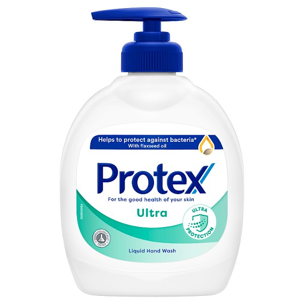 Protex Ultra Mydło do rąk w płynie z olejem lnianym 300 ml