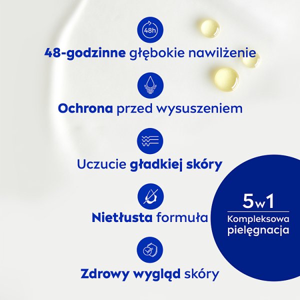 Nivea Odżywcze mleczko do ciała, 250 ml