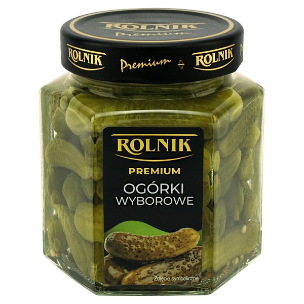 Rolnik Premium Ogórki wyborowe 295 g