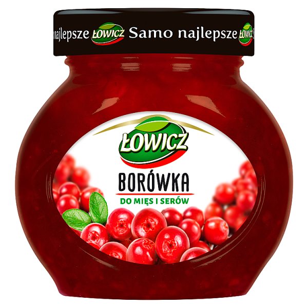 Łowicz Borówka do mięs i serów 230 g