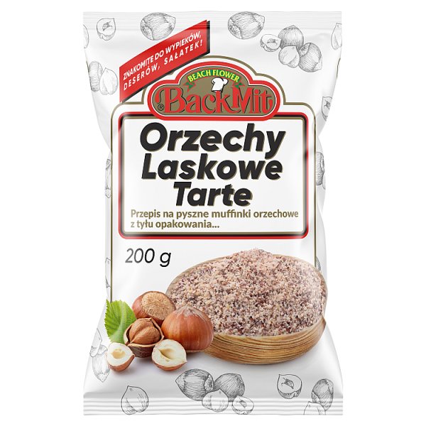 BackMit Tarte orzechy laskowe 200 g