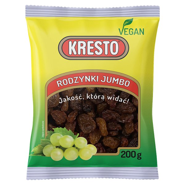 KRESTO Rodzynki jumbo 200 g