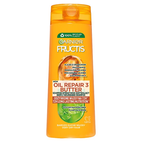 Garnier Fructis Oil Repair 3 Szampon intensywnie odżywiający 400 ml