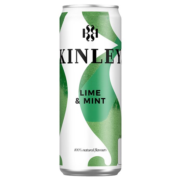 Kinley Lime &amp; Mint Napój gazowany 250 ml