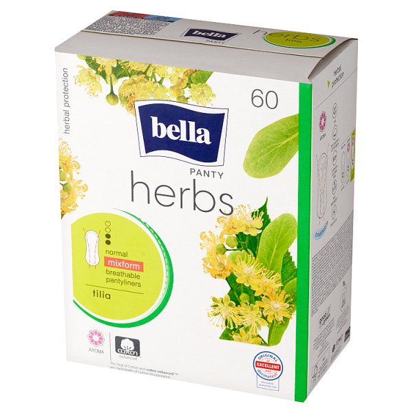 Bella Herbs Panty Tilia Normal Mixform Wkładki higieniczne 60 sztuk