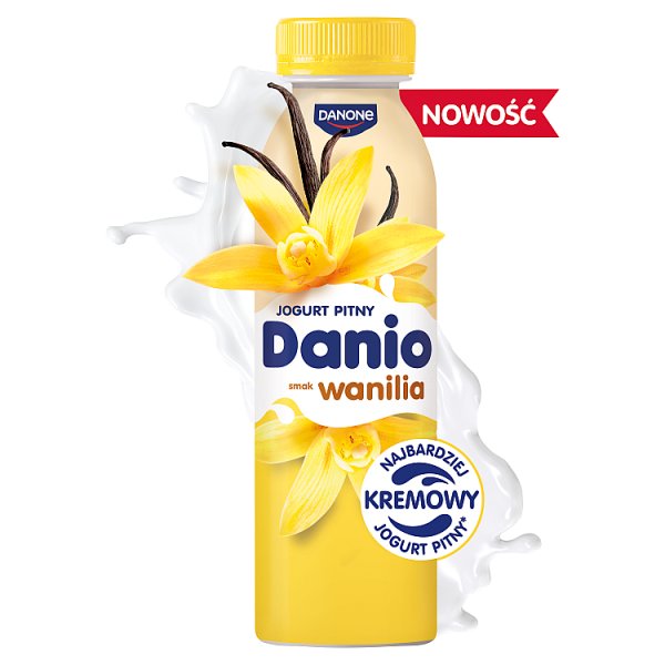 Danio Jogurt pitny smak wanilia 270 g